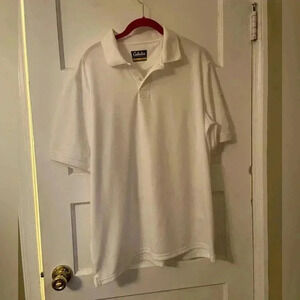 Cabela’s men’s xl white golf shirt.